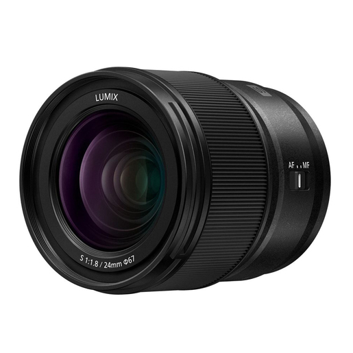 Panasonic S 24mm/1,8 (S-S24E) | Ø67mm | FullFrame, L-Mount für S-Serie-Kameras | 5 Jahre Garantie nach Registrierung MyPanasonic | KSA | UVP € 899