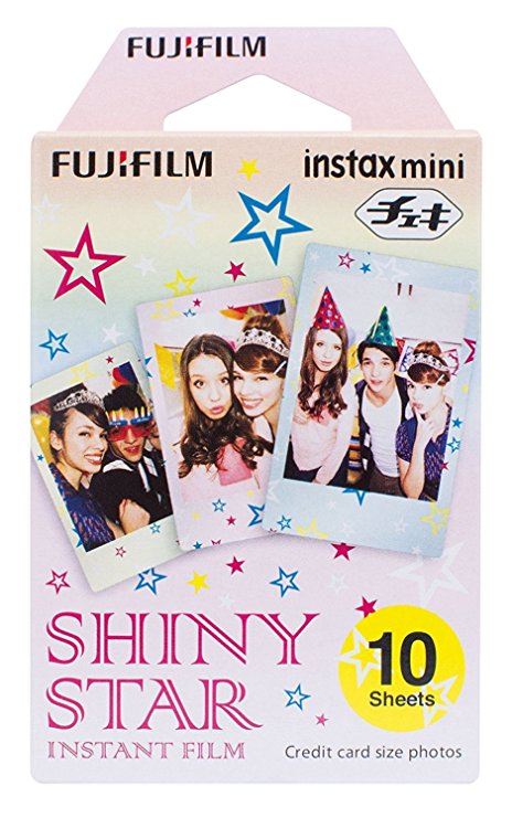 Fujifilm Instax Mini SHINY-STAR 10 Aufnahmen Sofortbildfilm für Instax Mini Kameras 4547410260496