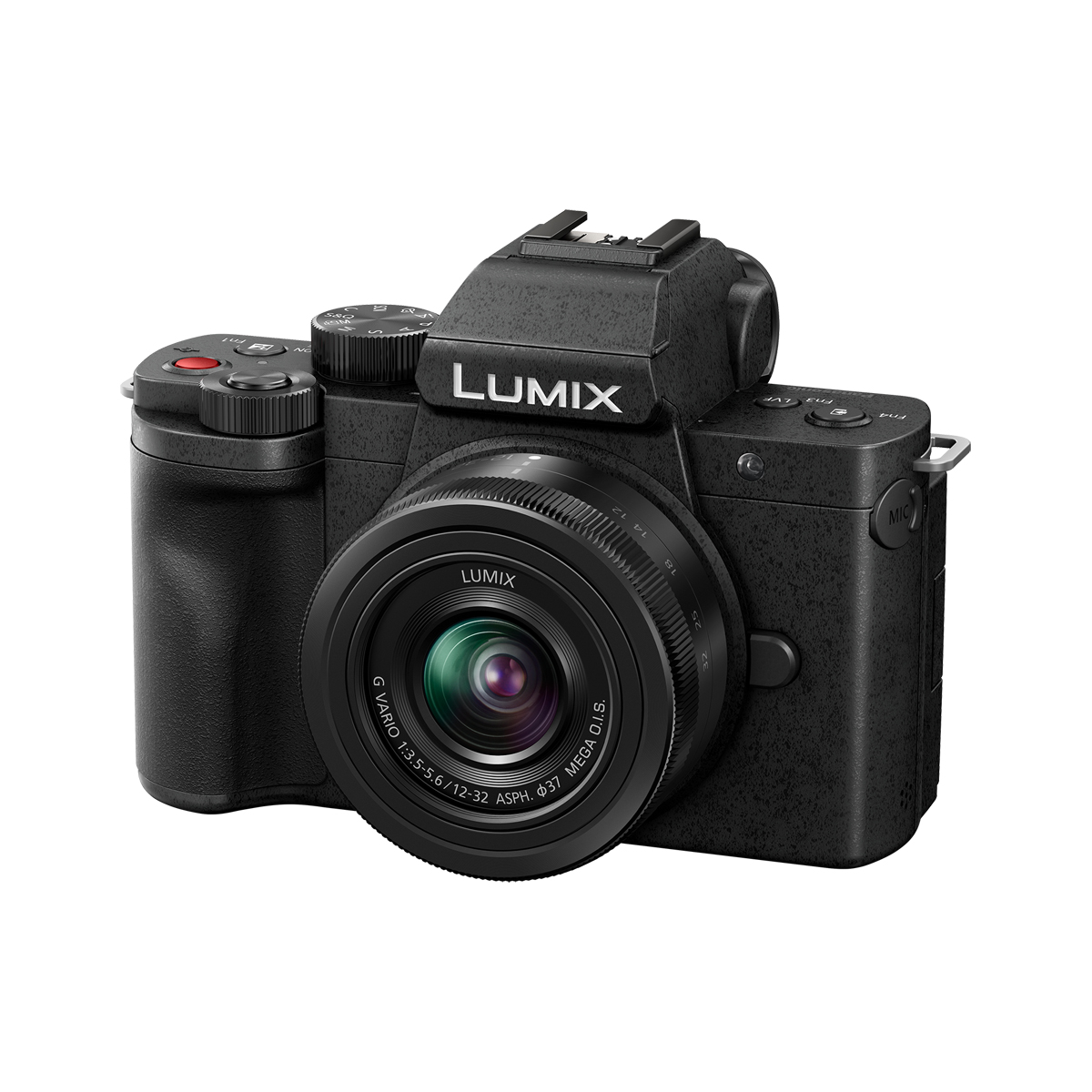 Panasonic Lumix DC-G100D + 12-32 mm Ø37mm schwarz 4K/30p- und FHD/60p-Video |20.3 MP Live MOS MFT-Sensor