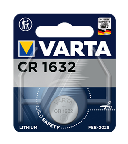 Varta CR1632 3 Volt Batterie 4008496576234