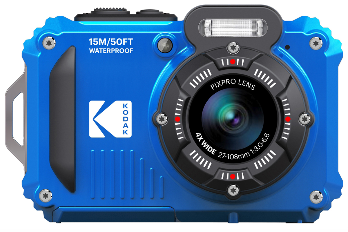 Kodak Pixpro WPZ2 Digitalkamera blue | UVP € 209 | blau | 4xZoom | 16MP | 15m Waterproof | 2m Shockproof | WI