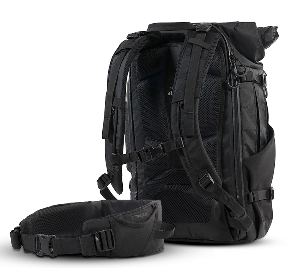 Compagnon 717 the element backpack volcano black 0768813157365