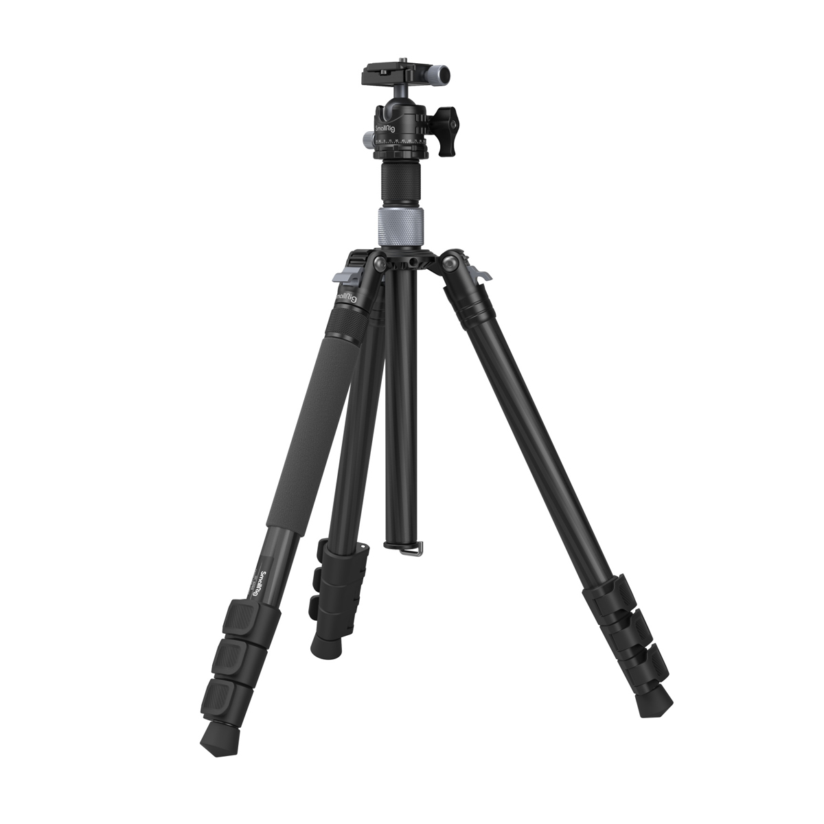 SmallRig 4059 Carbon Fiber Stativ + AP-20 Kugel- Kopf mit ArcaZwiss-Schnellwechselplatte |1,2kg | 440-1580mm | max10-12kg 6941590010298