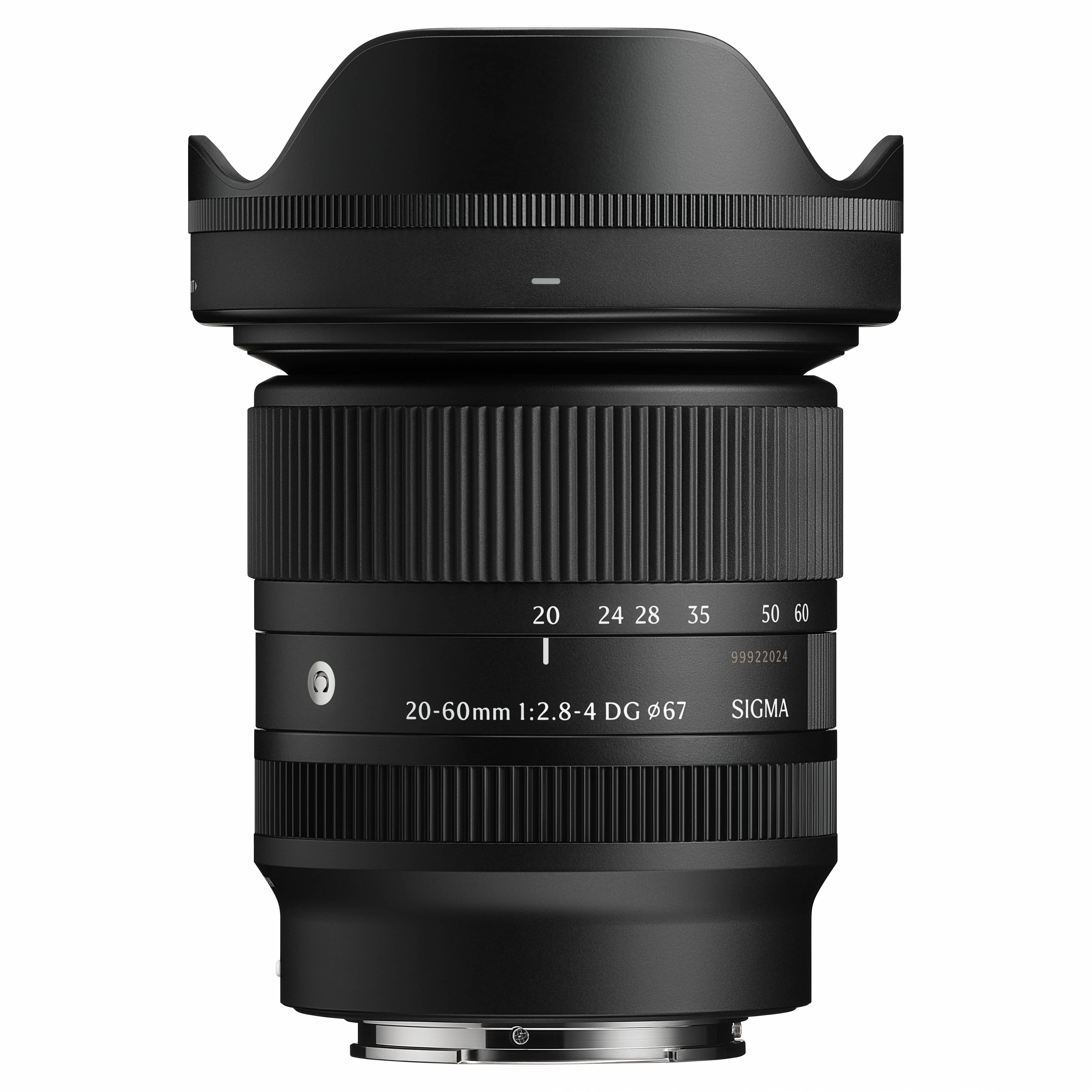 Sigma 20-60mm/2,8-4 DG (C) 026 Sony-FE | Ø67mm | inkl. 1+5 Jahre Österreichgarantie nach Registrierung auf escherfoto.com |