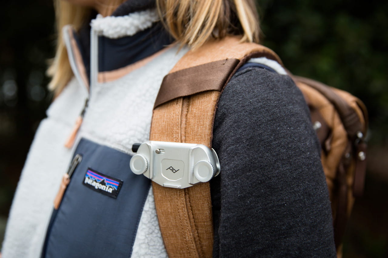 Peak Design Capture Clip V3 inkl. Std.Plate Silver | Silberfarben | mit Standard-Kupplung Arca-Swiss |