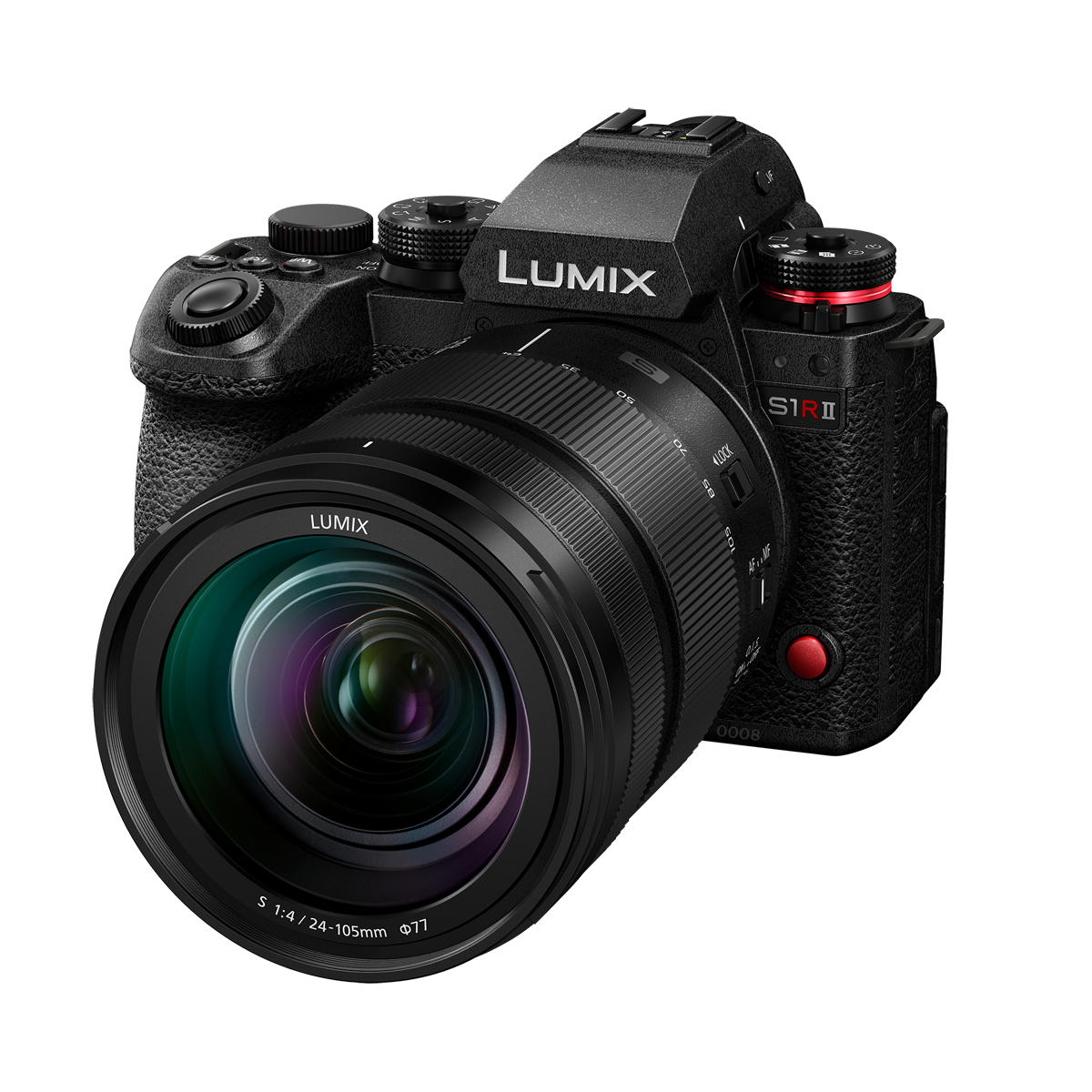 Panasonic S1R II + S 24-105mm/4 (Lumix DC-S1RM2ME) | FullFrame, L-Mount für S-Serie-Kameras | 5 Jahre Garantie nach Registrierung MyPanasonic | 5025232979103
