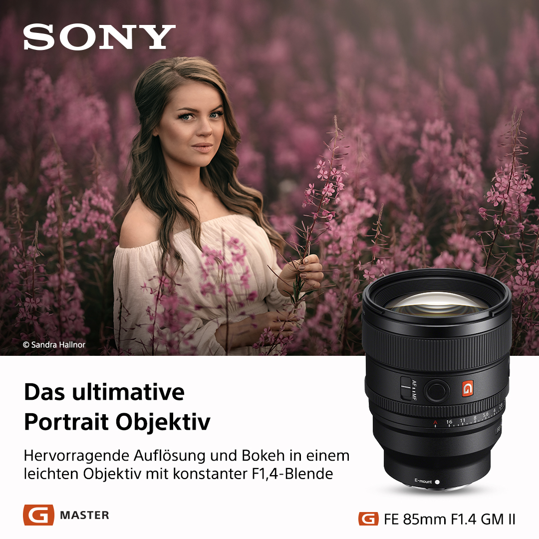 Sony FE 85mm/1,4 GM II Ø77mm 024 (SEL85F14GM2) 4548736156777