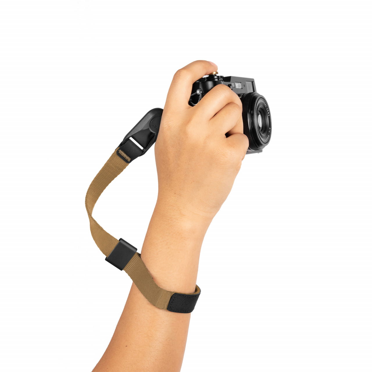Peak Design Cuff Coyote (Braun/Beige) | populäre Handgelenkschlaufe |