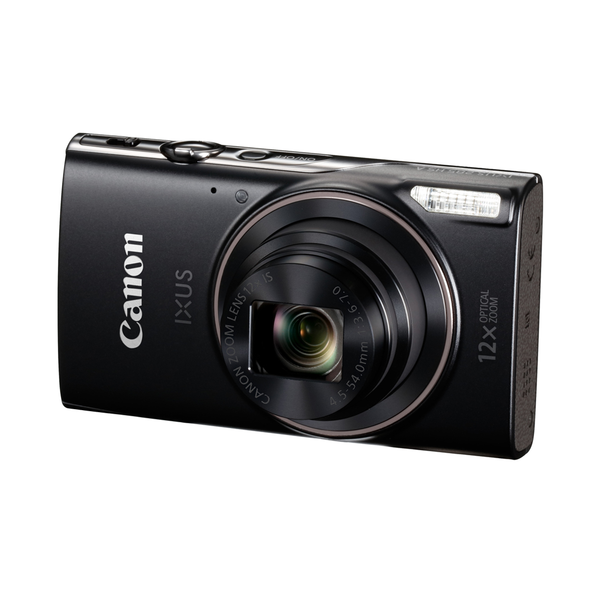 Canon Ixus 285 HS A schwarz  | 12x opt. Zoom (entspr. KB 25-300 mm) |  LCD (3.0") | Nah ab 1 cm
