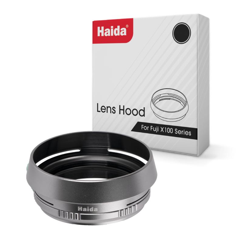 Haida X100 Gegenlichtblende Fujifilm (silver) | silber | Fujiflm X100-Series | beliebt für X100VI 6972288557832