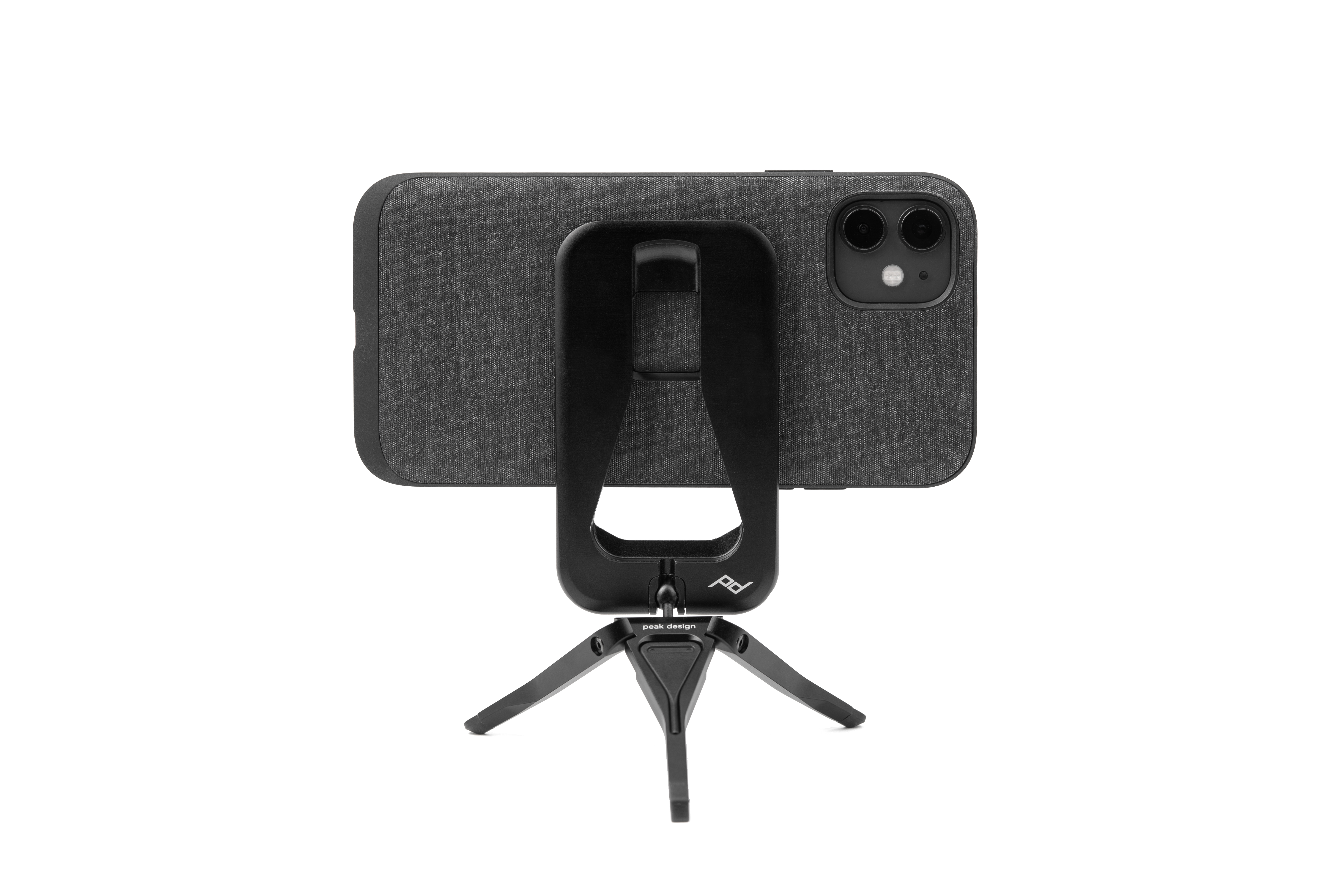 PDM Tripod Ministativ für Smartphone mit Peak Design Mobil-Case 0818373023225