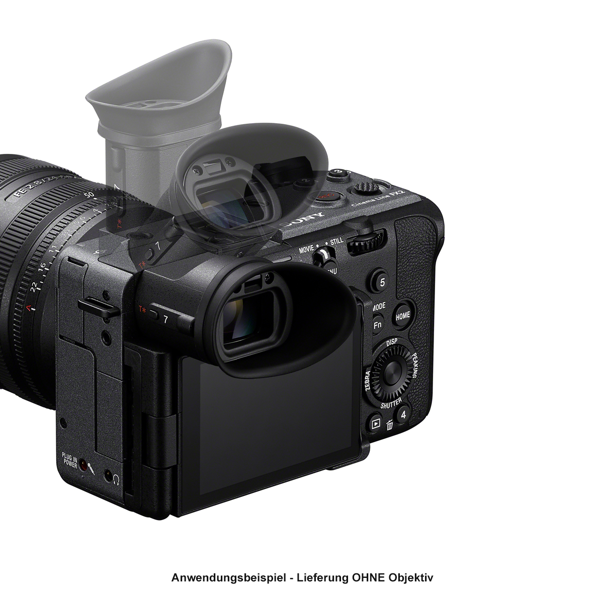 Sony ILME-FX2B Cinema Line Vollformat-Wechselobjektivkamera | NEUHEIT Juli 2025 | klappbarer SUCHER | 33MP/Video 27,6MP |S-Log3 | SD-UHS-II + CFexpress-Type-A | bis 13h in 4K/60p aufnehmen durch Lüfter | PIC6 4548736165984