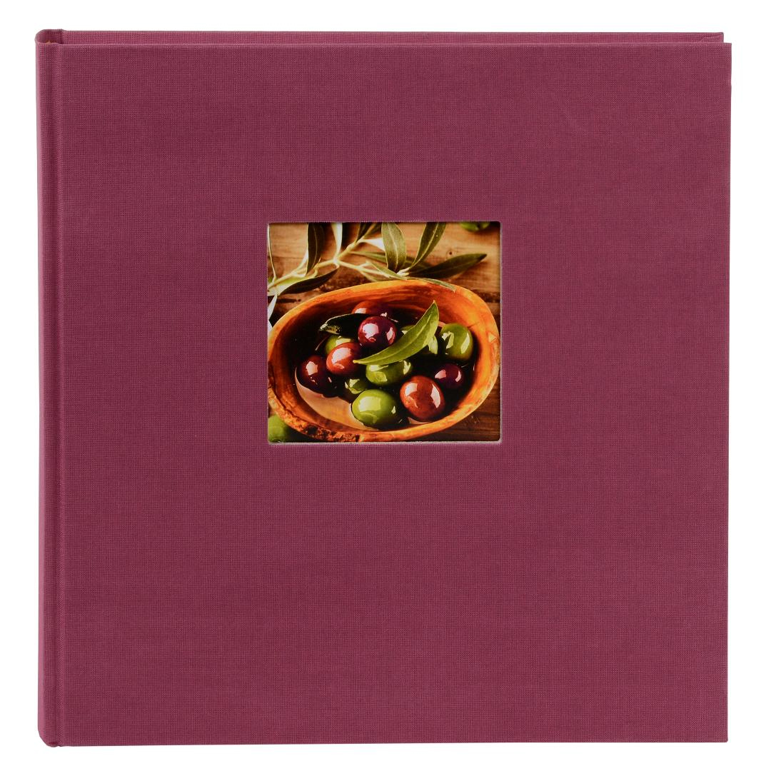 Goldbuch Bella Vista 25x25cm fuchsia Buchalbum mit 60 weißen Seiten 4009835248881
