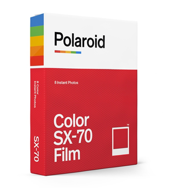 Polaroid SX-70 COLOR Sofortbildfilm 8 Fotos Farbfotos mit weißem Rand 9120096770678