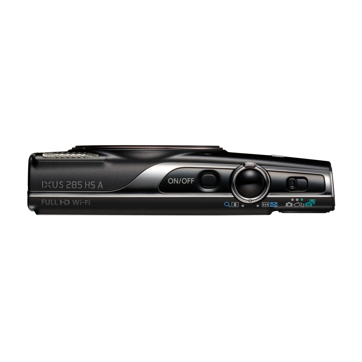 Canon Ixus 285 HS A schwarz  | 12x opt. Zoom (entspr. KB 25-300 mm) |  LCD (3.0") | Nah ab 1 cm