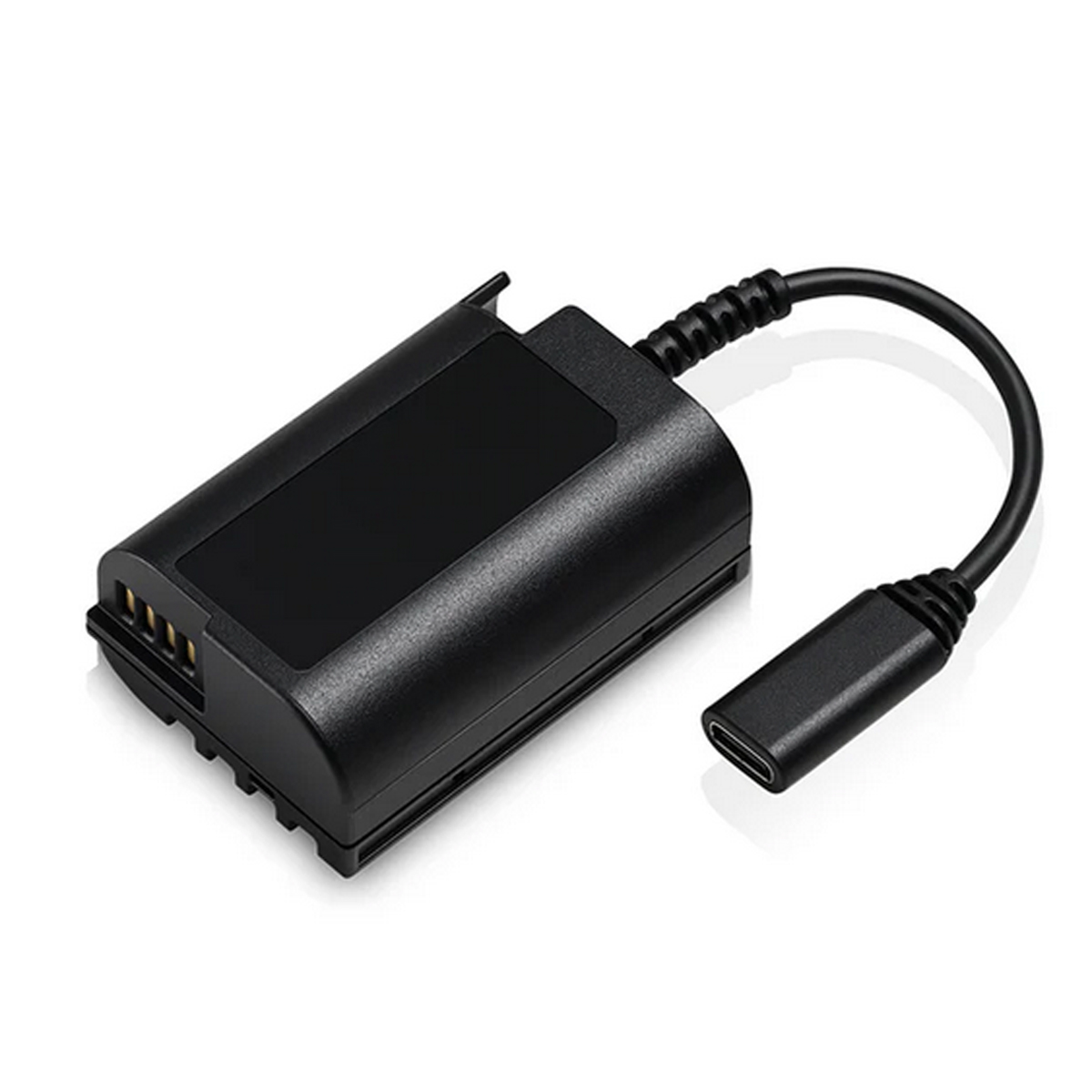 Panasonic DMW-DCC18 Koppler für Netzbetrieb GH7, S5, S5II, S5IIX, S5D, S9 mit USB-C-Buchse für Stromzufuhr