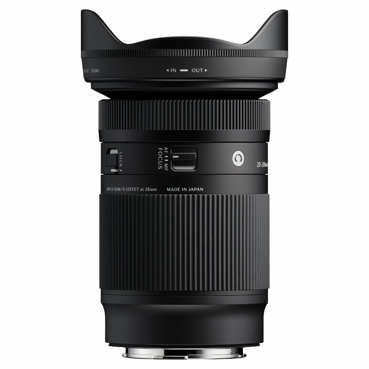 Sigma 20-200mm/3,5-6,3 DG (C) 025 für Sony FE | Ø72mm | 1+5 Jahre Österreichgarantie nach Registrierung | € 150 Sofortrabatt bis 01.12.26 wird noch abgezogen |