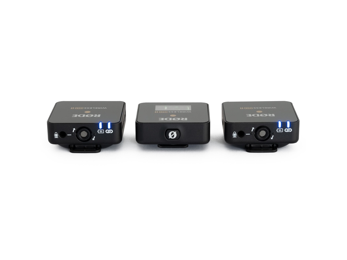 Rode Wireless Go II - 2 Kanal Drahtlos Mic-System - 3-teilig für zwei Sprecher - OSTERDEAL 2025 0698813007110