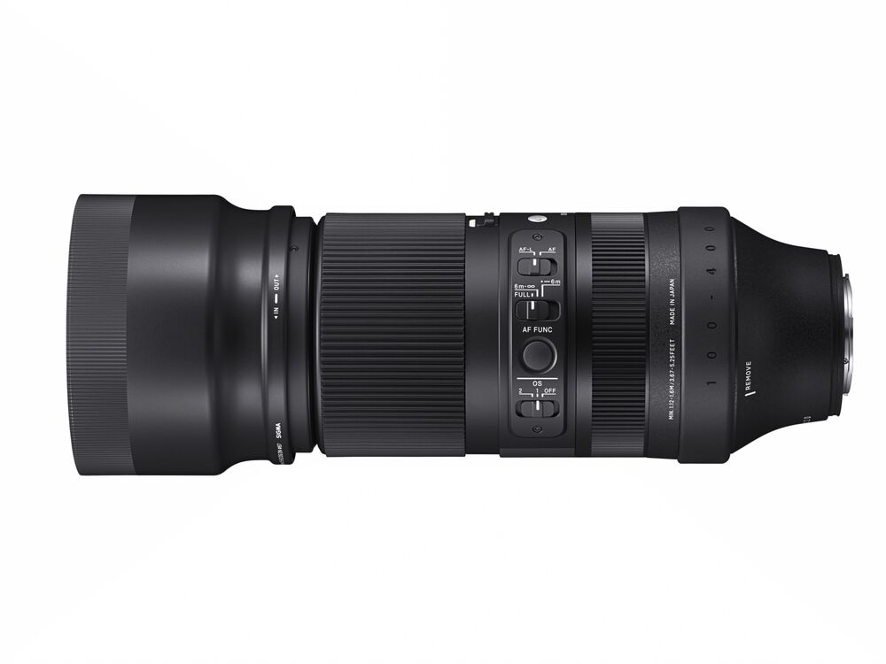 Sigma 100-400mm/5-6,3DG DN OS (C) HSM 020 Fujifilm | Ø67mm | 1+5 Jahre kostenlose Garantie auf www.sigma-photo.at |