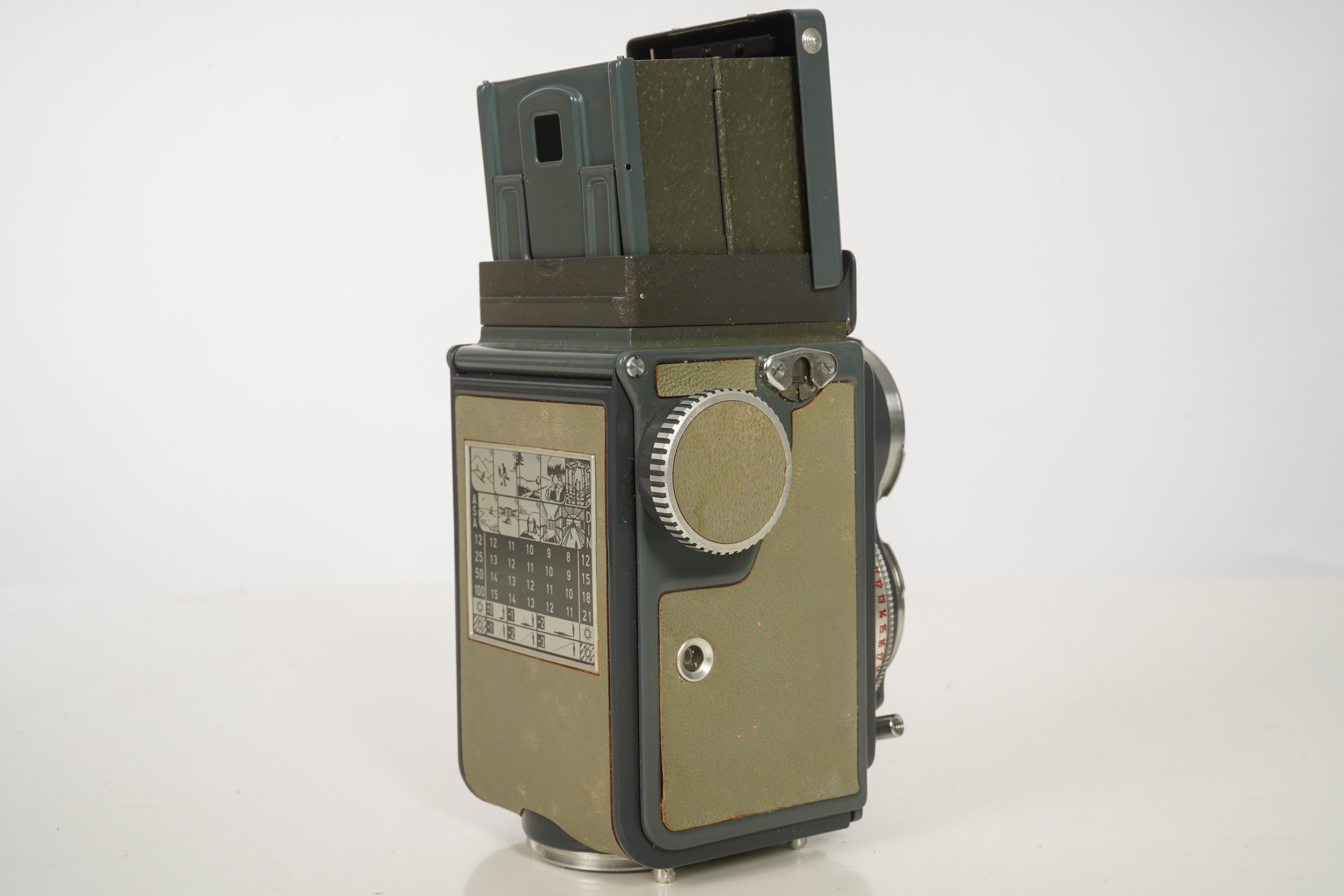 Gebraucht Rolleiflex 4x4 Baby Grey+ Xenar 3.5/50mm 0000740005637
