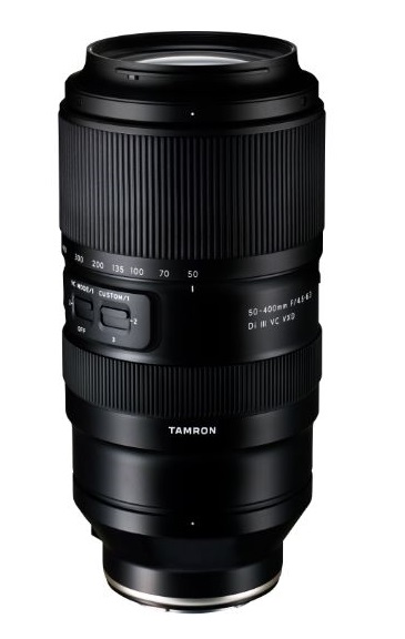 Tamron 50-400mm/4,5-6,3 Di III VXD Sony FE-Mount Ø67mm (A067S) - 5 Jahre Garantie nach Registrierung auf https://www.tamron.eu/de/