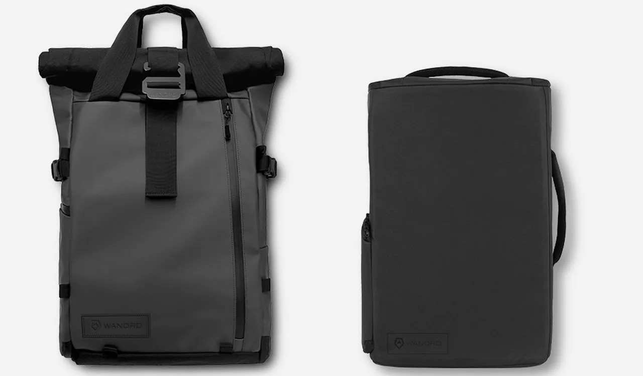 WANDRD PRVKE 31-Liter black | V3 PRO Photography Bundle | schwarzer Fotorucksack| großer herausnehmbarer Camera Cube PRO | Rolltop | -20 % Aktion statt € 369 |
