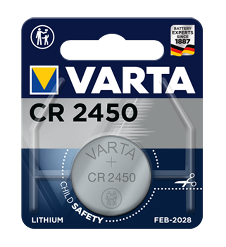 Varta CR2450 3Volt Batterie 4008496270972