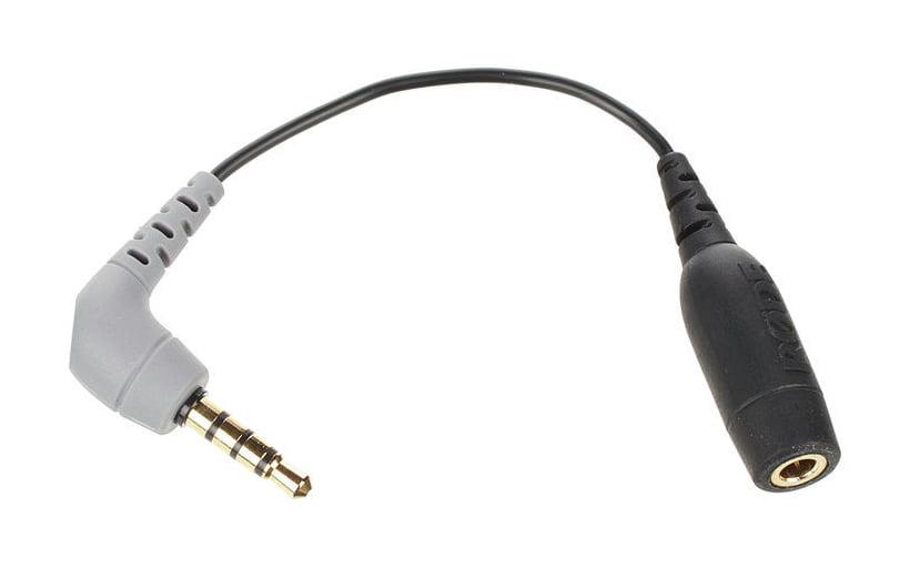 Rode SC4 TRS–TRRS-Adapter für 3,5mm to iPhone zum Anschluß Mikrofon mit 3,5mm an Smartphone TRRS-Buchse 0698813003228