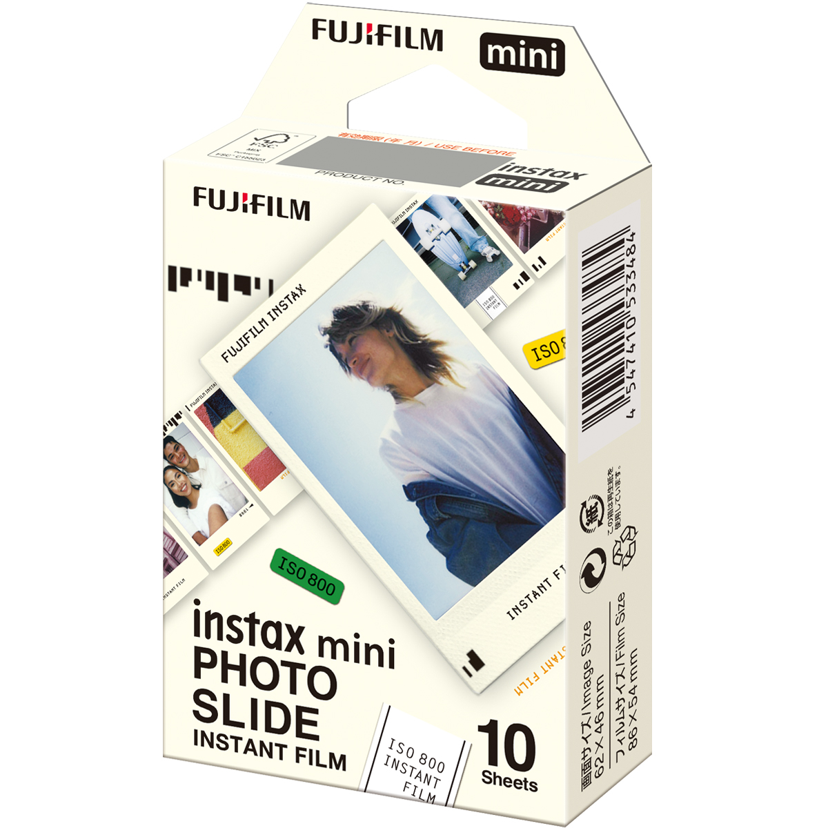 Fujifilm Instax Mini Photo Slide WW1 Sofortbildfilm Sofortbildfilm für Instax Mini Kameras
