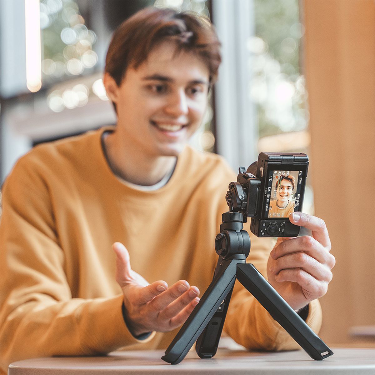 PGYTech MANTISPOD Pro Vlogging Stativ | P-CG-020 | inkl. Kamera/Smartphone-Mount | Hoch-/Quer-Format | 6970801336797