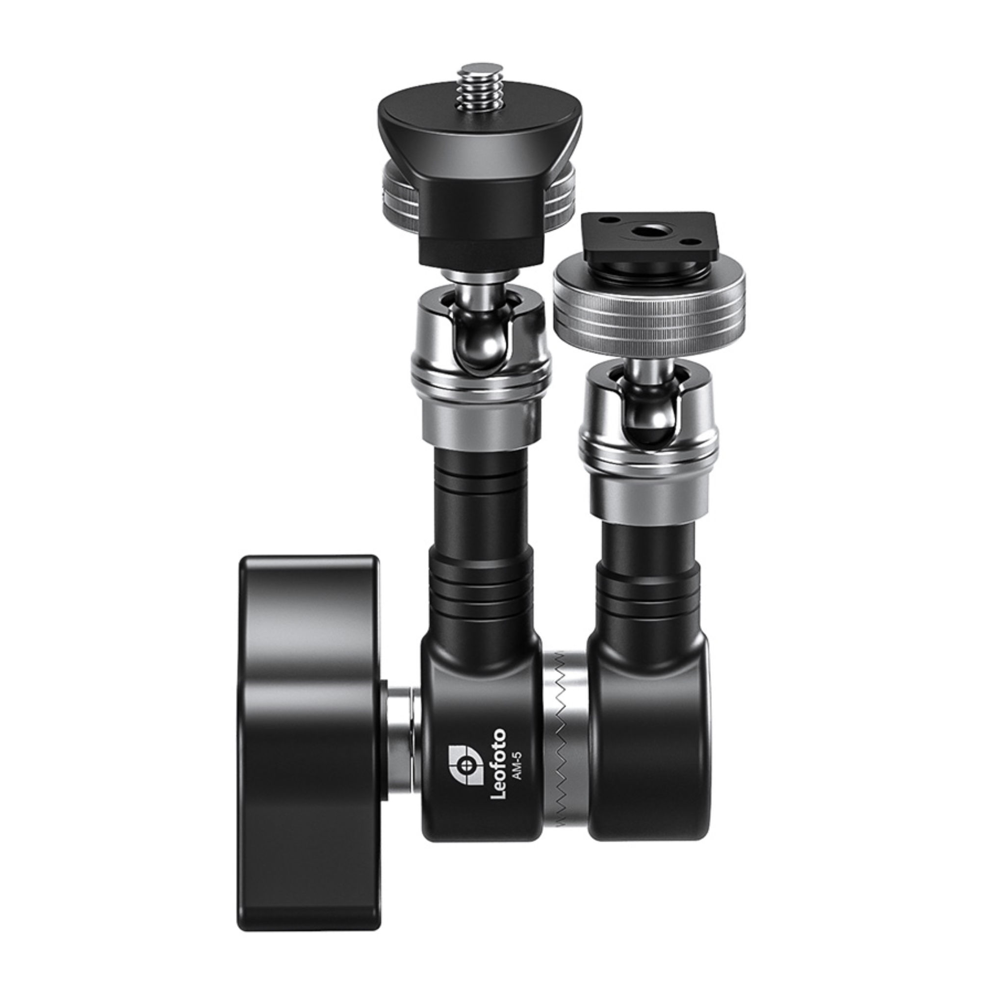 Leofoto AM-5 VERSA ARM - professioneller Gelenkarm | Zubehör sicher am Cage/Stativ/Kamera anbringen  | bis 6kg belastbar | 290g | auch für Kamera Hot shoe | 1/4" Schrauben | 6940828305946
